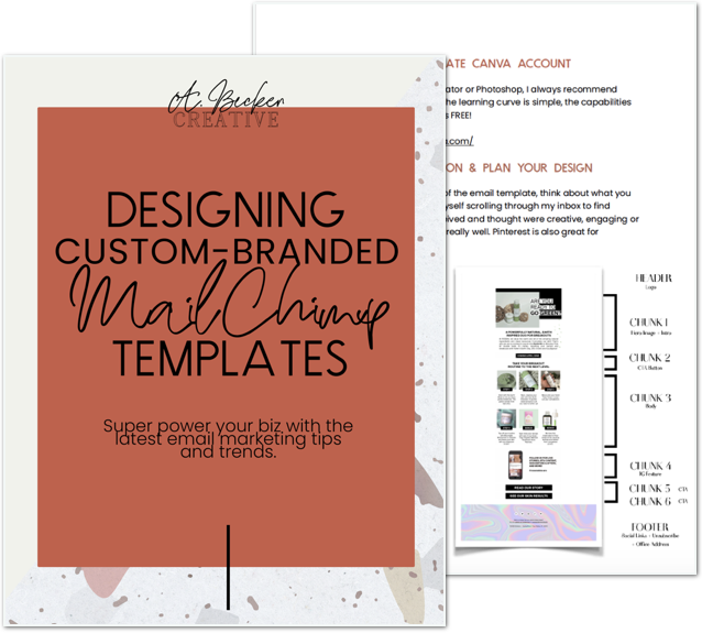 designing custom branded mailchimp templates