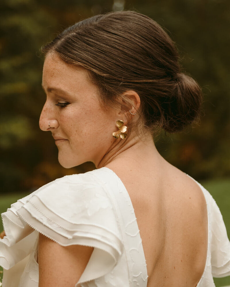 Bridal Hair Bun 2