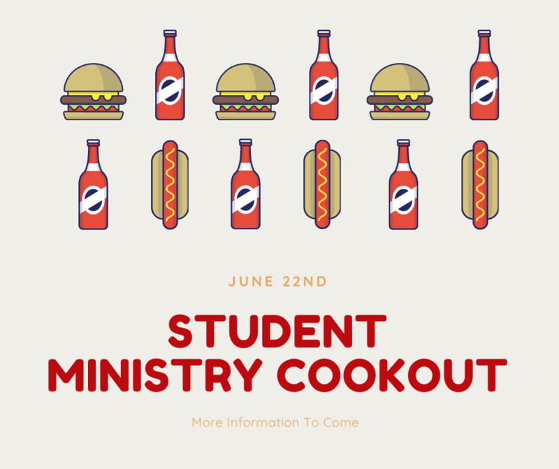 Student Min Cookout