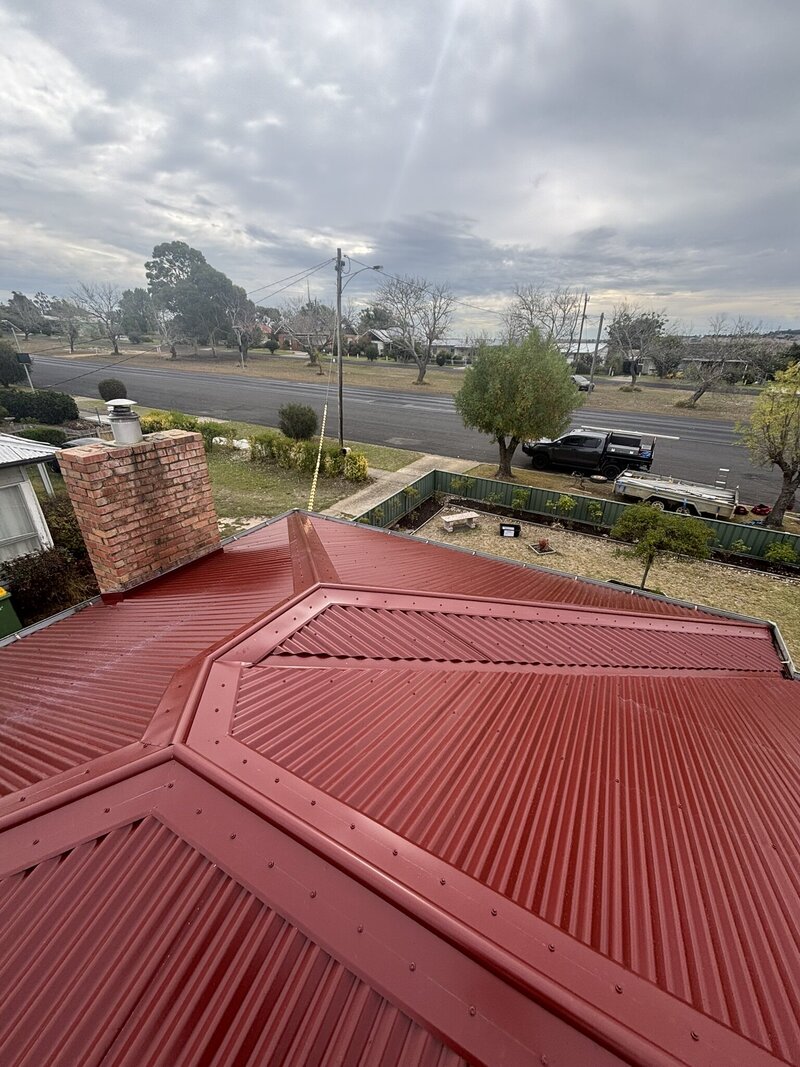 Metal roof replacement on a South West Victoria home