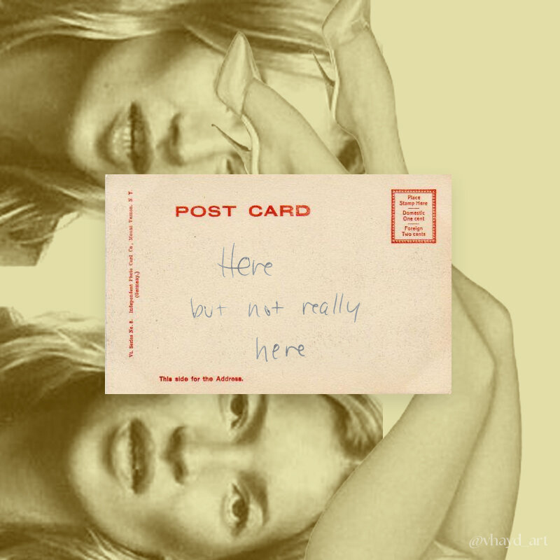 here but not really here