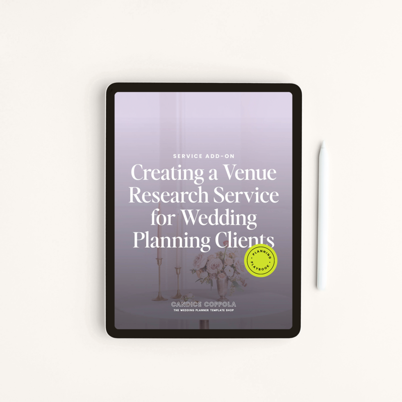 Creating a Venue Research Service