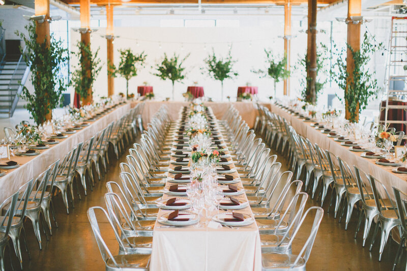 Industrial Wedding Design | Warehouse | Montreal | Brittany Frid | Frid Events Wedding Planner and Florist