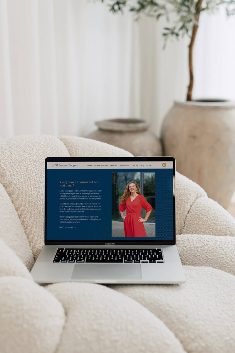 Studio Paoline Kruijssen - portfolio grafisch ontwerp - webdesign - VA Business Support