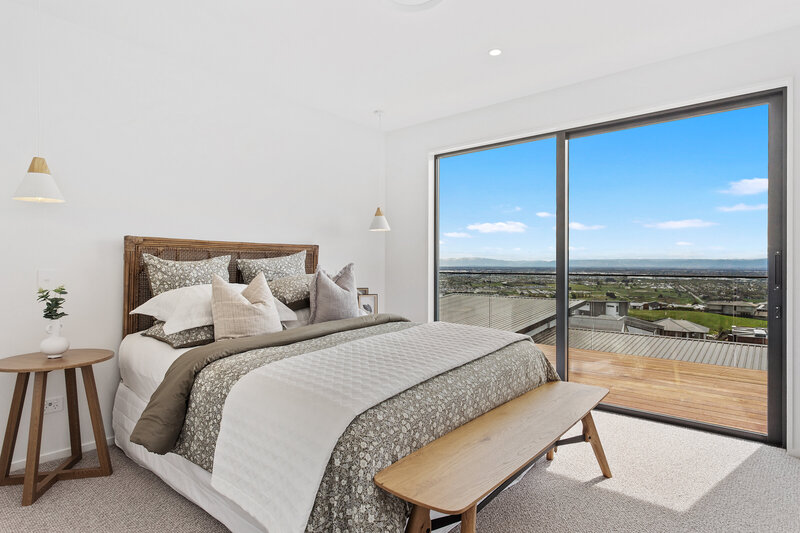 master bedroom with a view
