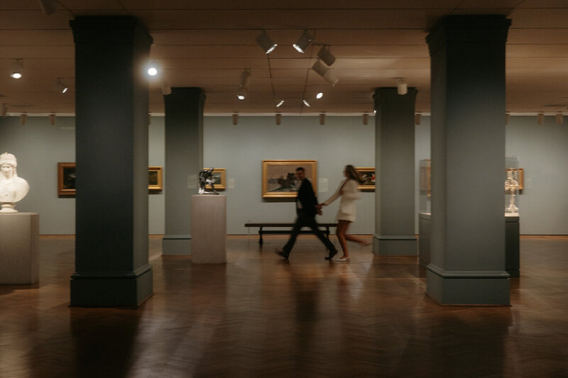 man and woman embracing and laughing