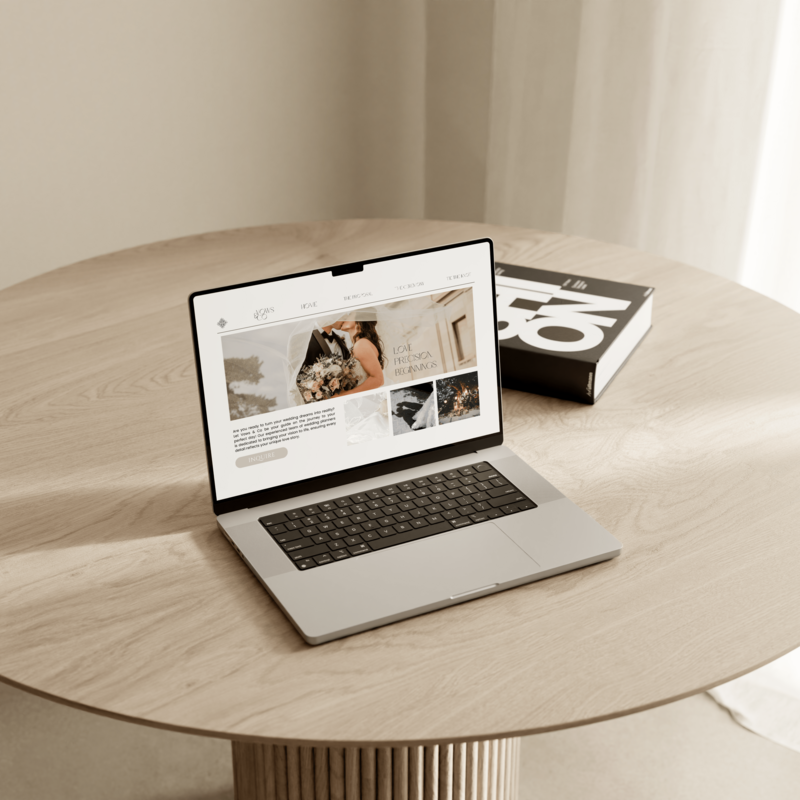 Web Design Concept Mockup