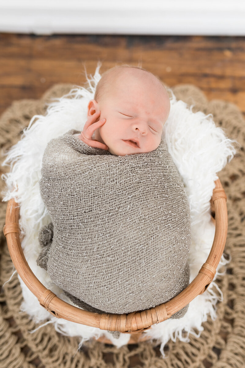 Studio Newborn Photography with Savvy Shoots