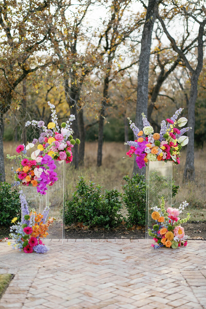 Modern clean wedding in Austin Texas 