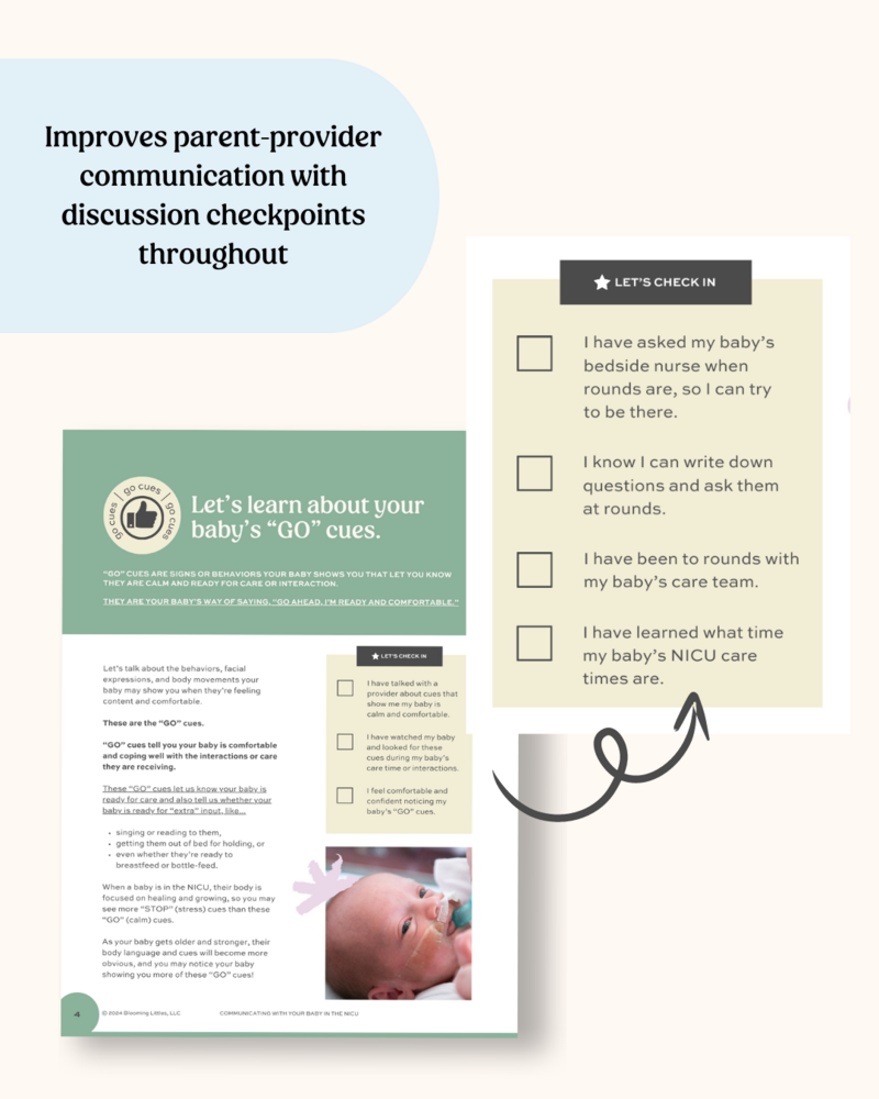 nicu baby education