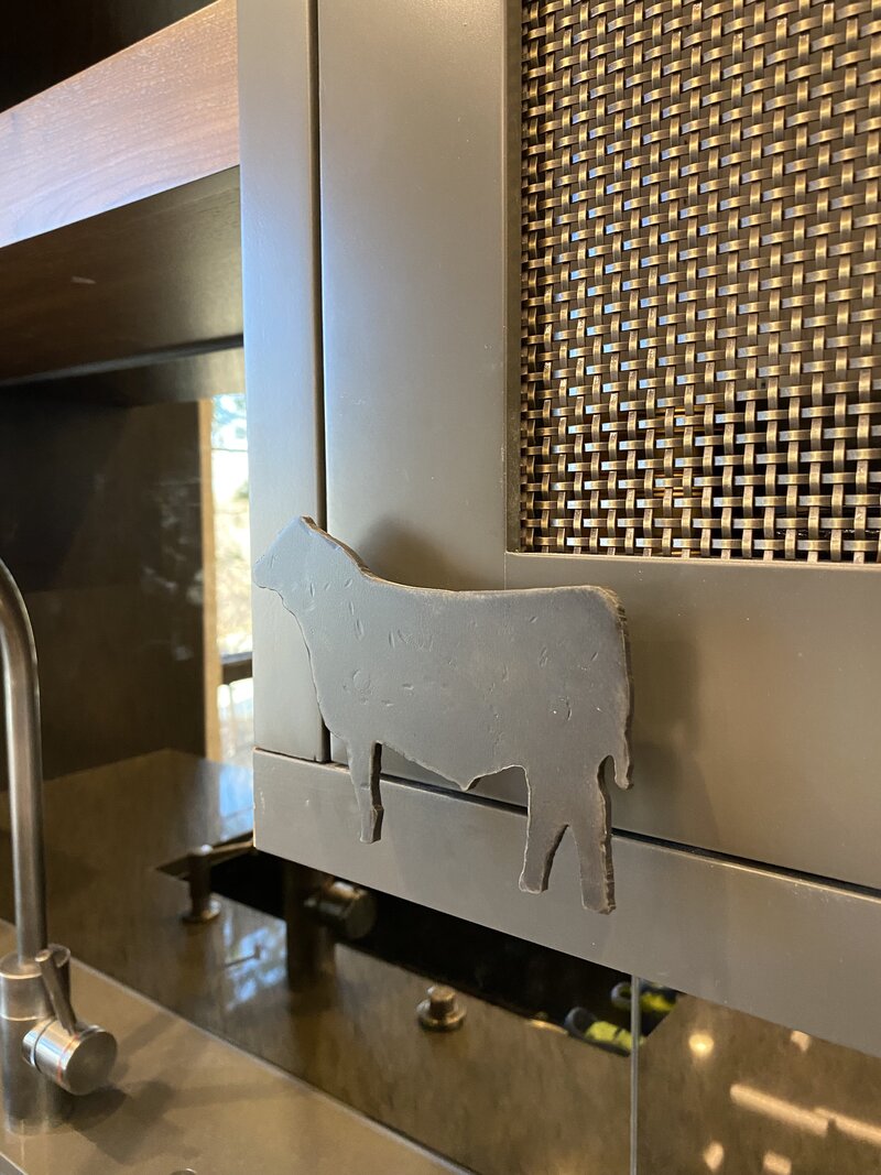 handmade bar cabinet pulls
