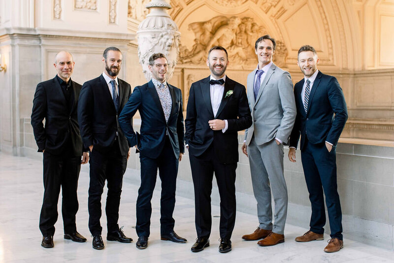 Photographer for Intimate Wedding at San Francisco City Hall (SFCH)