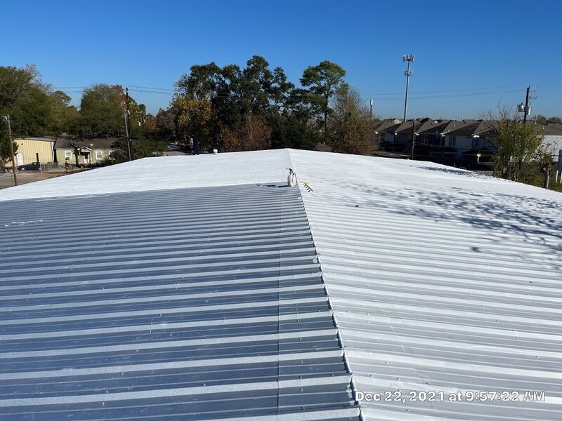 Commercial roofing in Humble, Texas.