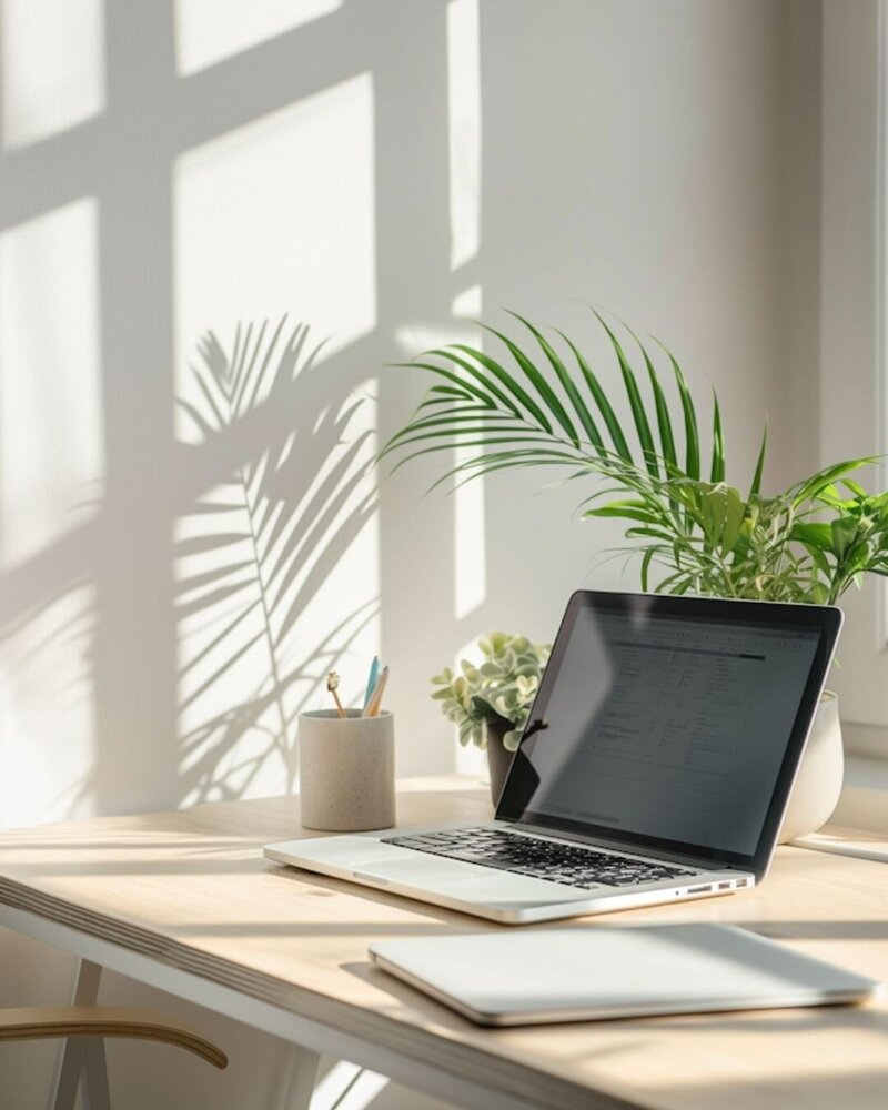 Cozy creative studio space where Zey builds and breathes business transformation.