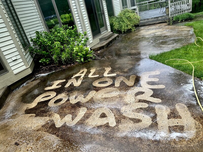 All in One powerwashing Connecticut