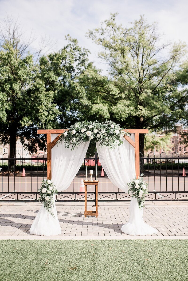 wedding arch by Knoxville Wedding Photographer, Amanda May Photos