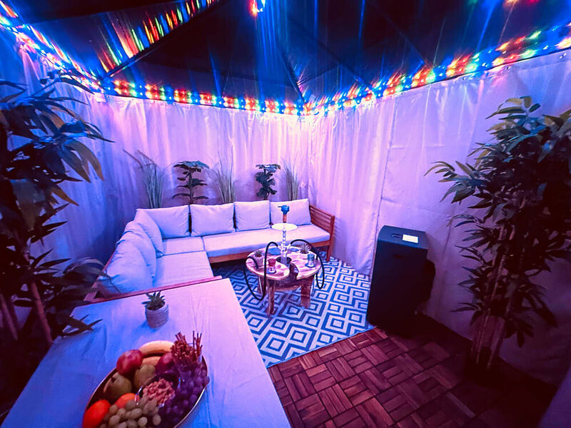 Shisha Pavillon im Westendbad