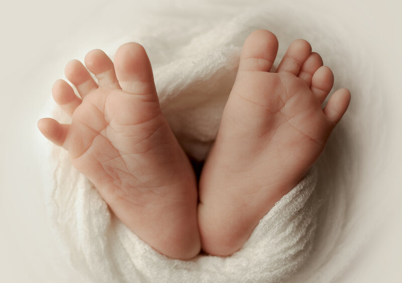 Austin, Texas Newborn Photographer | Newborn Baby Feet Pictures