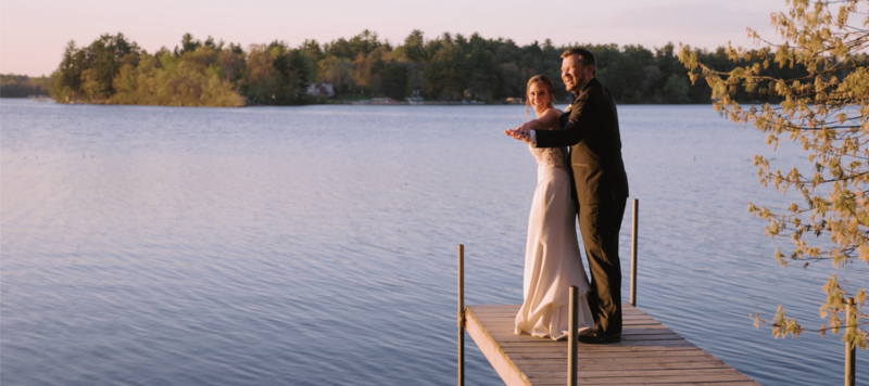 Catalyst by Naturelink in Nisswa, Minnesota Wedding video Jenny And Jordan