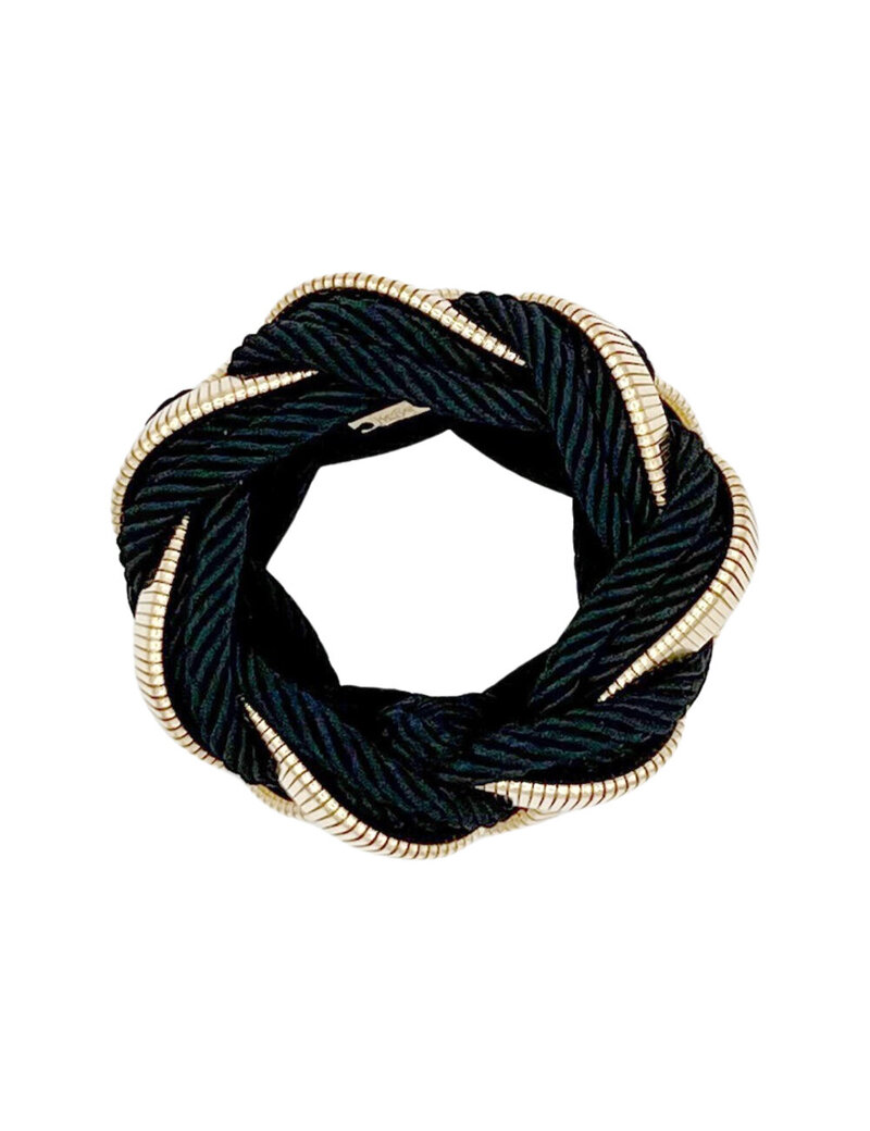 YSL Black and Gold Bangle (2)