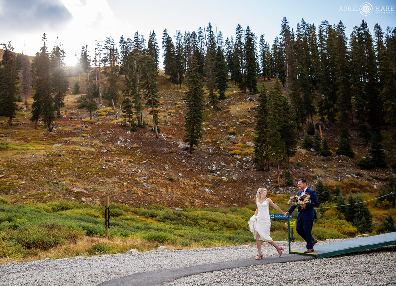 Autumn Wedding at Arapahoe Ski Resort