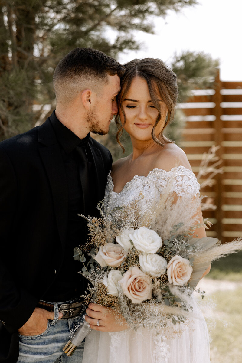 Clark's lake-side wedding in Brainard, Minnesota at BlueWater Lodge in Walker, MN