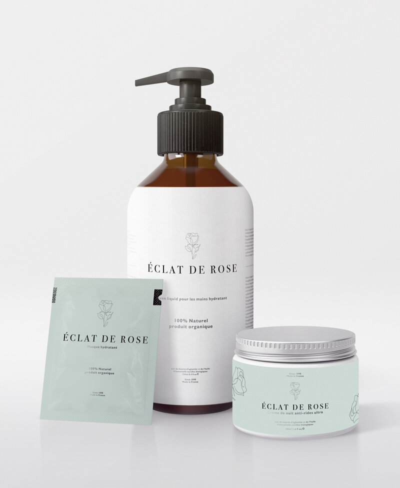 Eclat de Rose Mockup