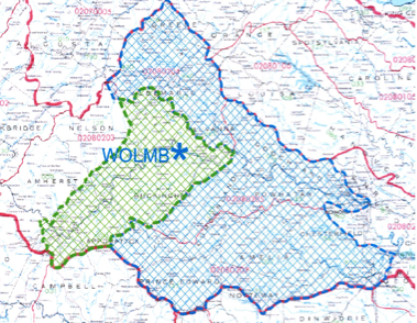 WOLMB map