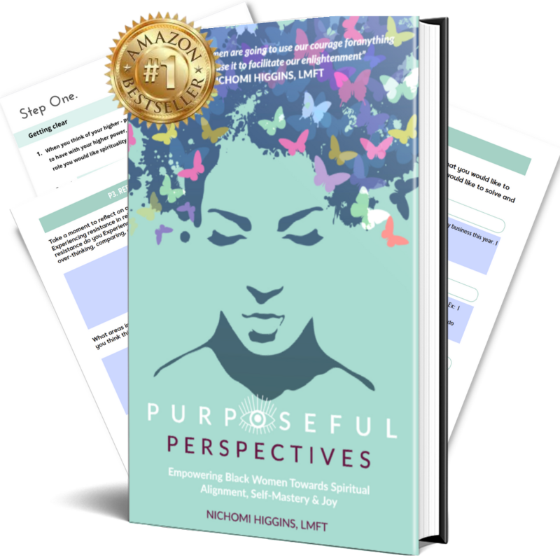 Empower your way to self-trust and compassion with the Amazon best selling Purposeful Perspectives