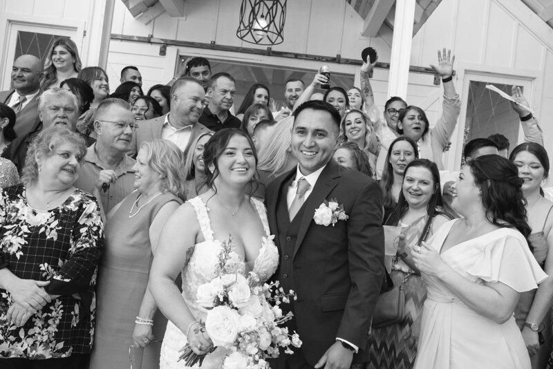 denver documentary wedding photography in a venue in colorado