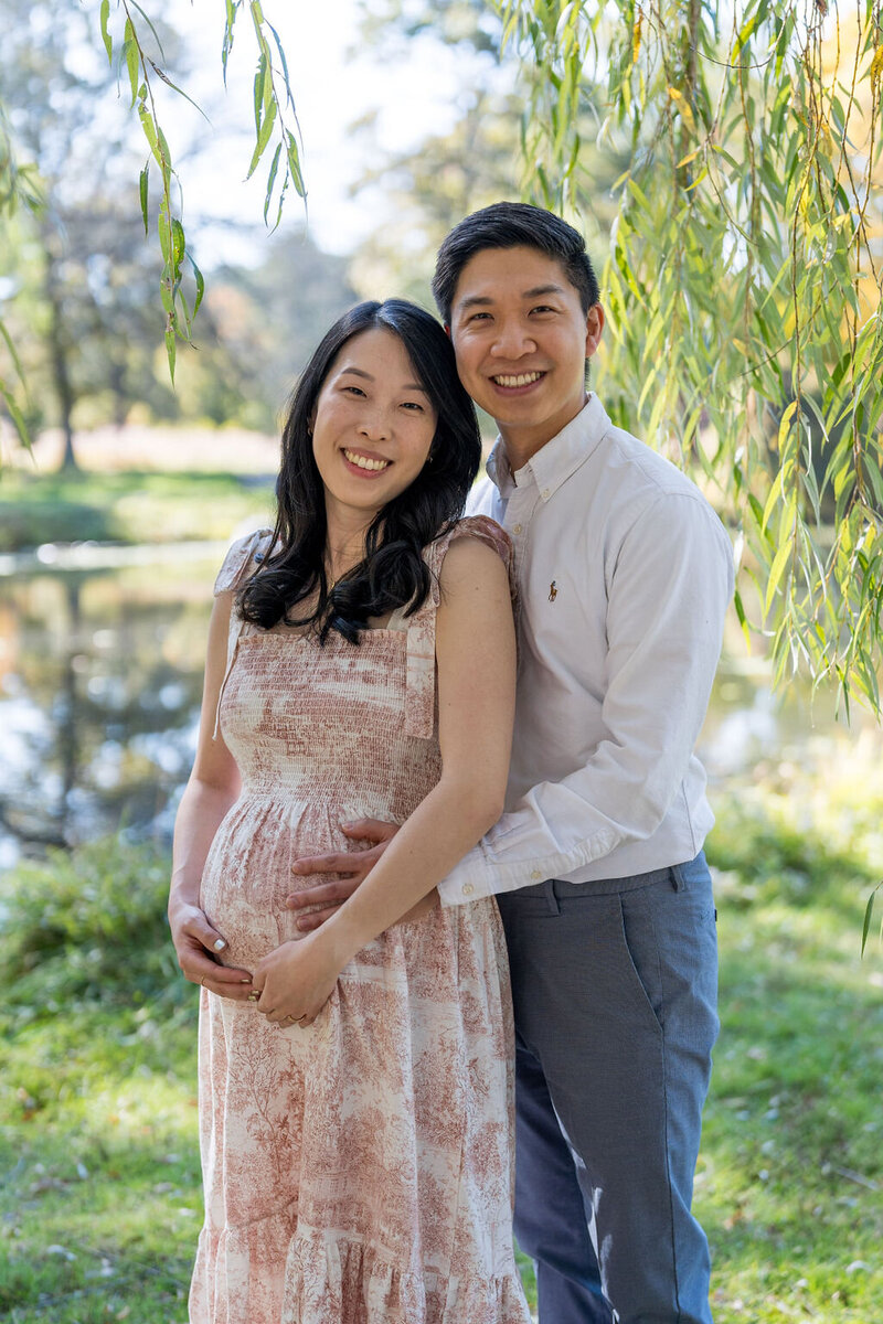 Walpole MA maternity photos_francis william bird park17