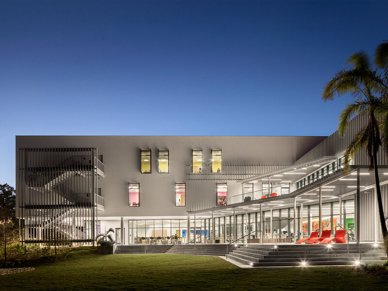 Sweet Sparkman Architecture Ringling College Alfred R Goldstein Library Landscape 6