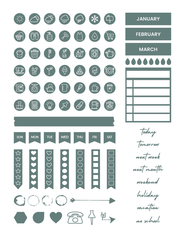 Start Stop Change Digital Planner No 01 by Click 2 Plan Digital Planners-4