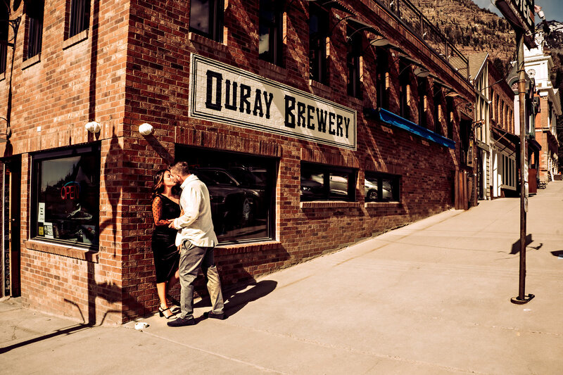 Historic buildings make for the most romantic spots.