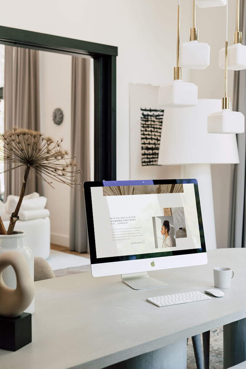 Boho Showit website template voor fotografen