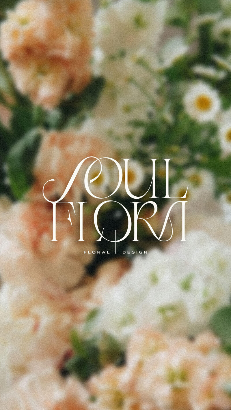 Luxury florist branding and Showit website design for Soulflora Floral Design by Lennox Creative Co.