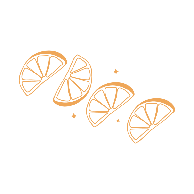 orange slices illustration