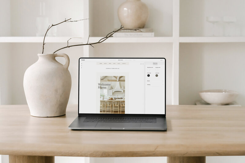 Interior Design Website Designer - Showit Website Templates for Interior Designers - Coastal Template Co