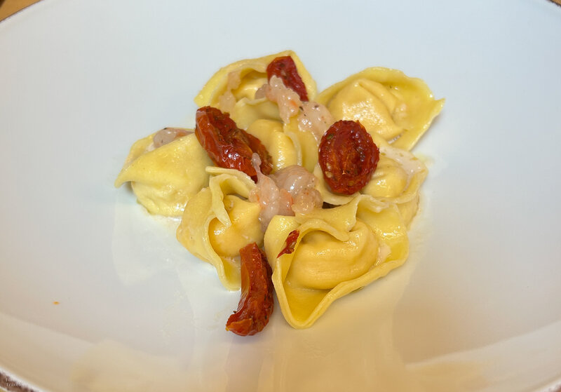 Pasta at Cucina Valoria in Genoa, Italy