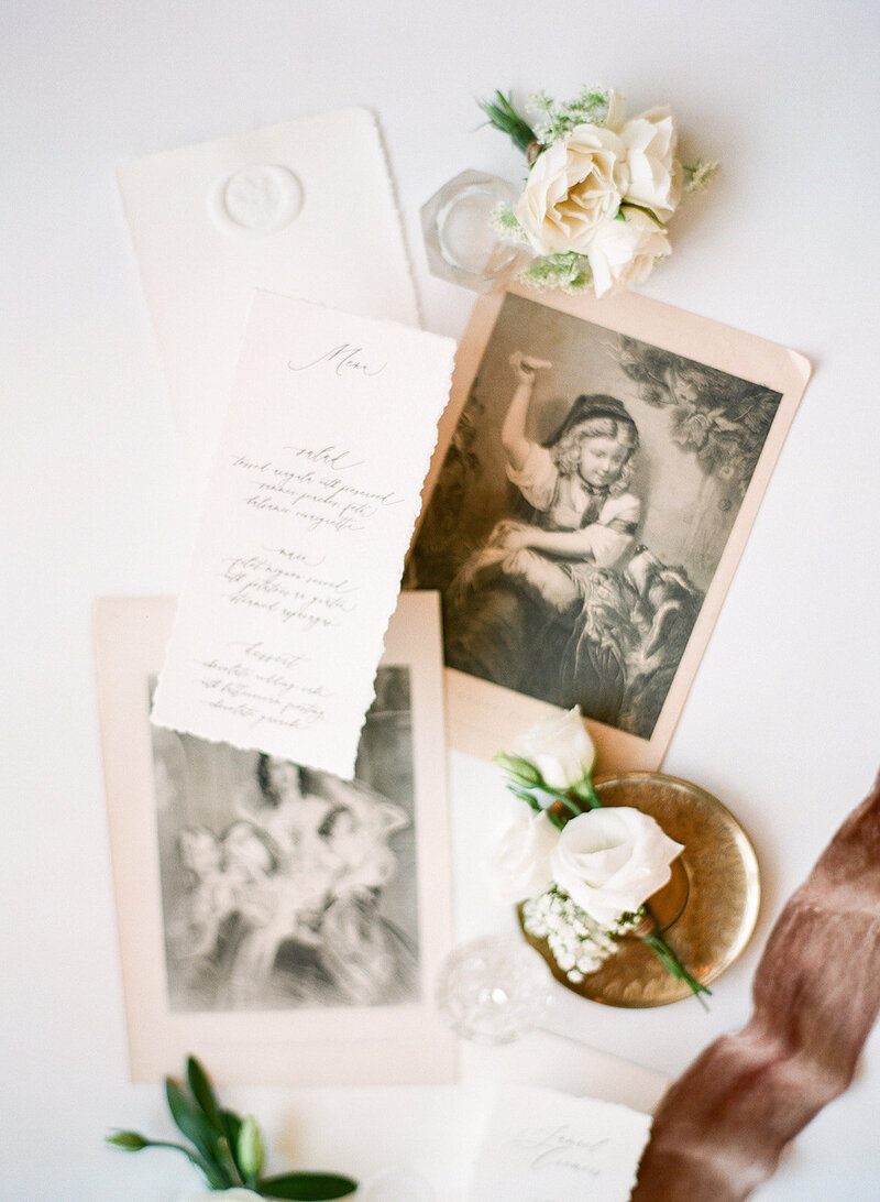 Vintage decoration at Luxury Wedding Planned by Maila Enea in London & Sicily