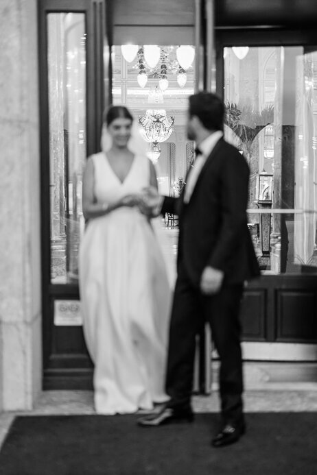 Photo mariage couple château Lena Moncaubet