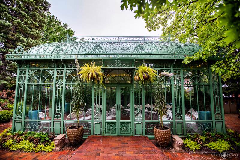 Denver Botanic Gardens Greenhouse Wedding Venue