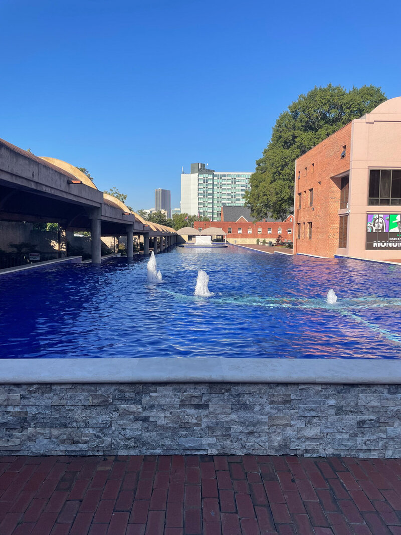 Outdoor fountain