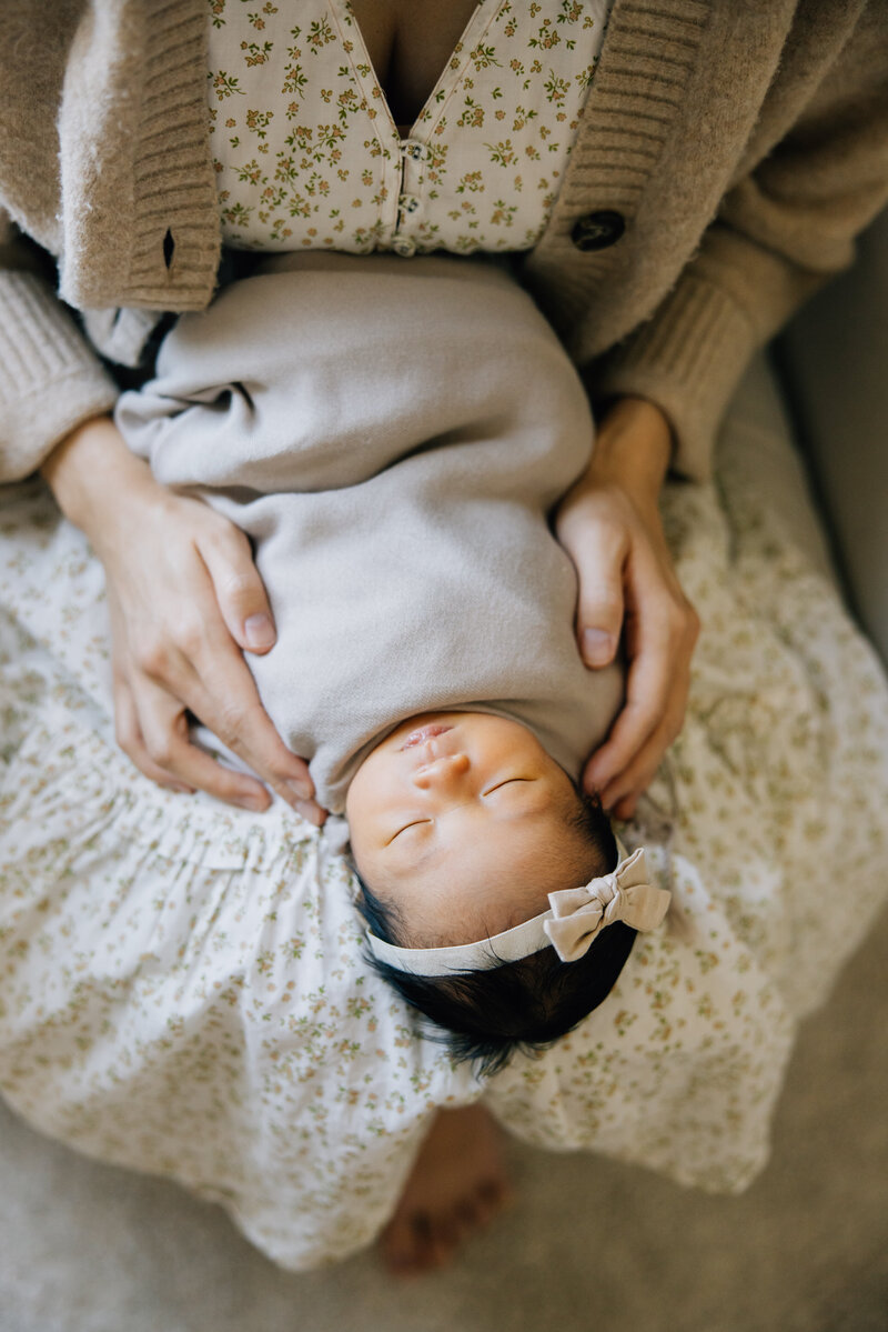 In Home Newborn Photo Session Nashville TN