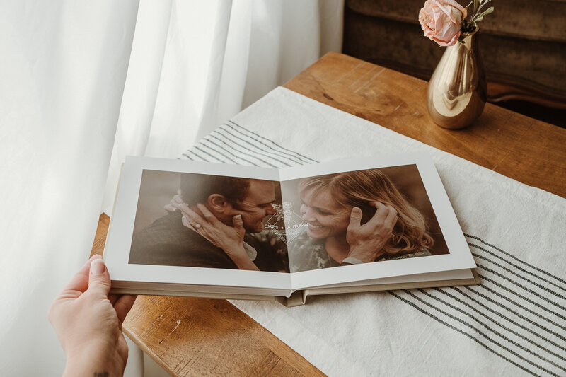 Wedding Guestbook Modern Engagement Album Abbygale Marie Photography-31