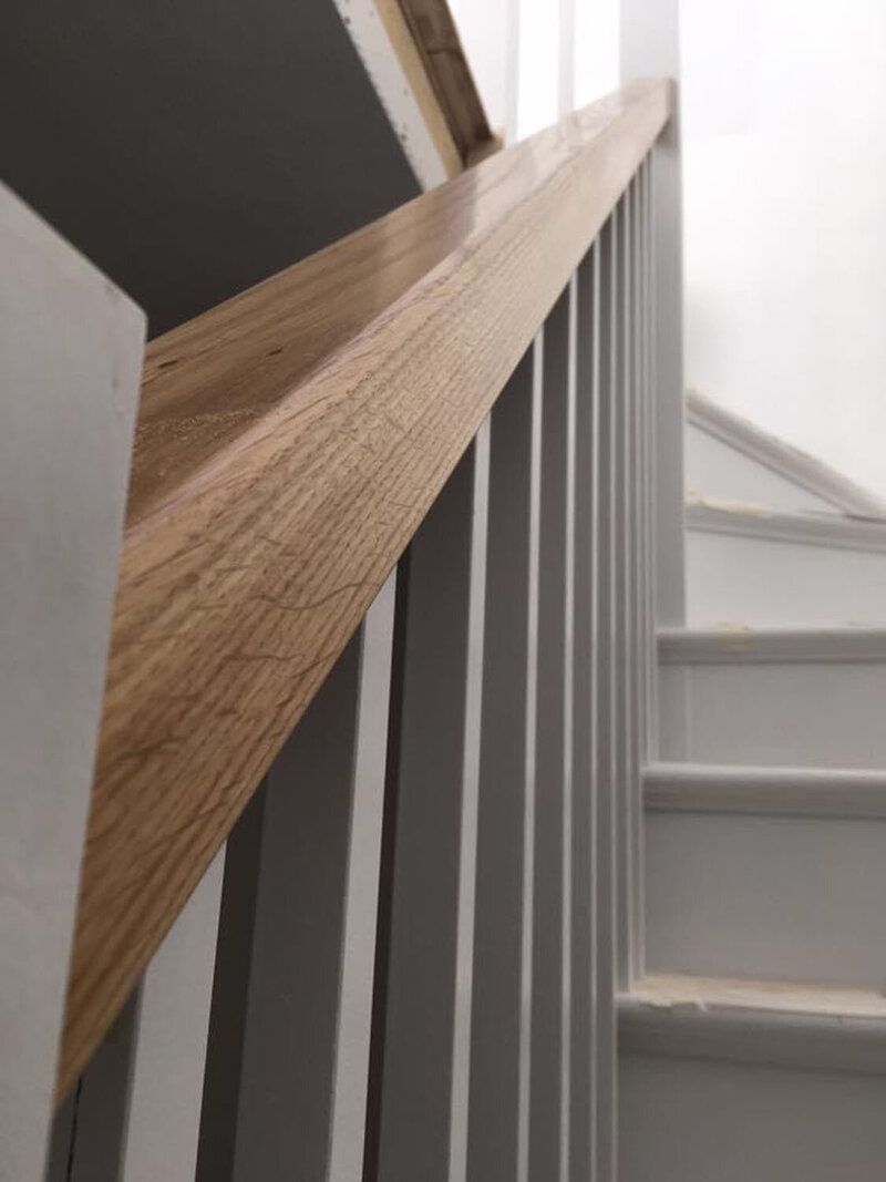 Custom Wooden Staircase South Hams Devon