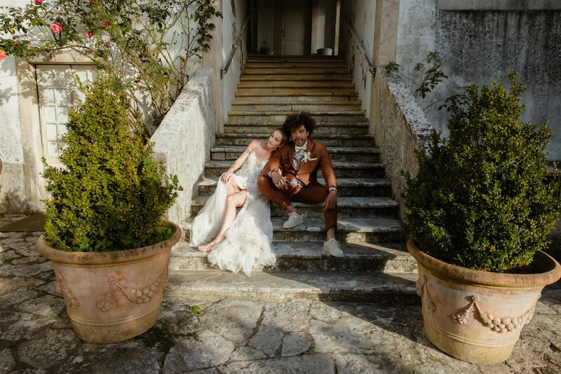 bride and groom portugal wedding