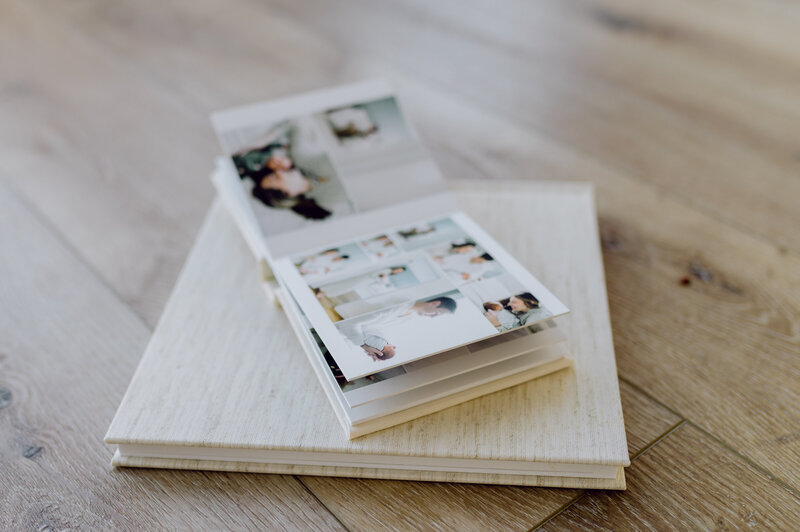 custom designed heirloom album by NPS Photography