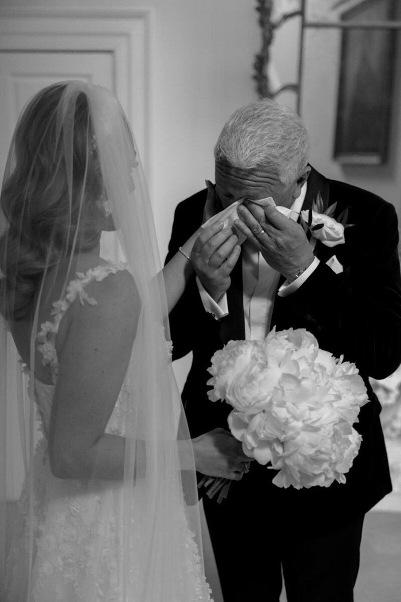 Bride's Father Shedding a tear