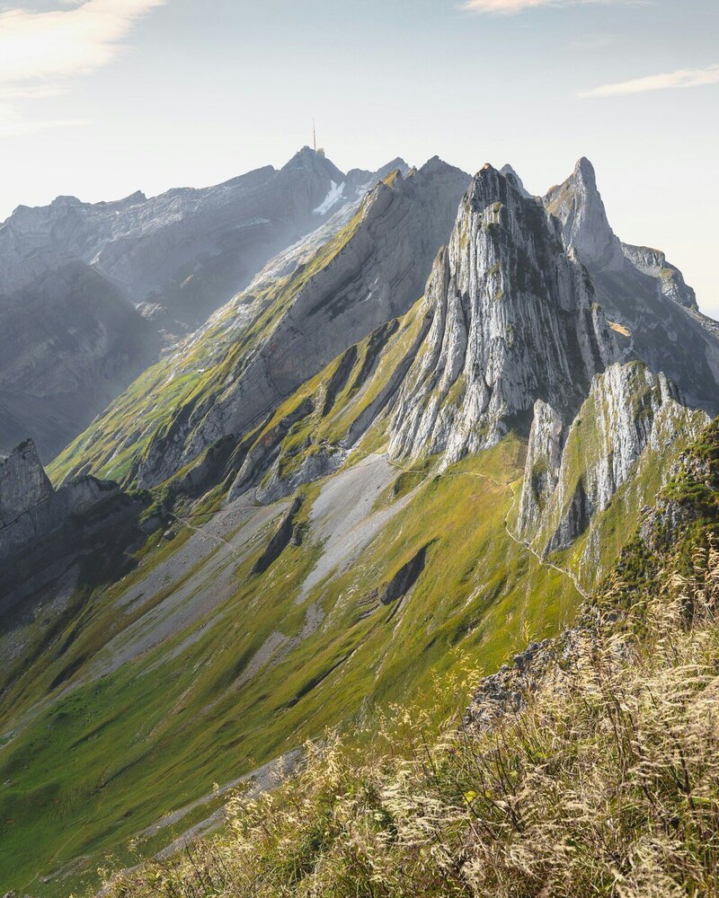 Dramatic Swiss alps hiking elopement location